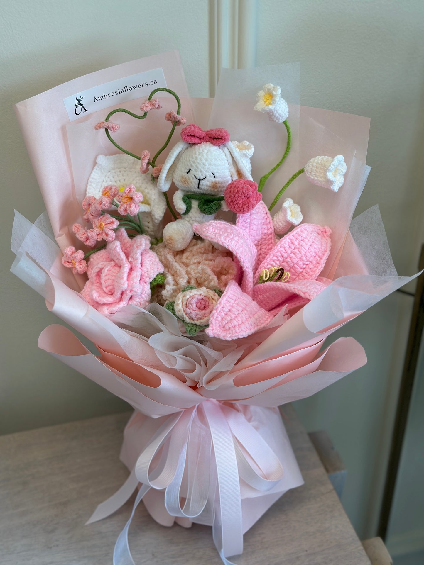 AFS Crochet Bouquet - Pink