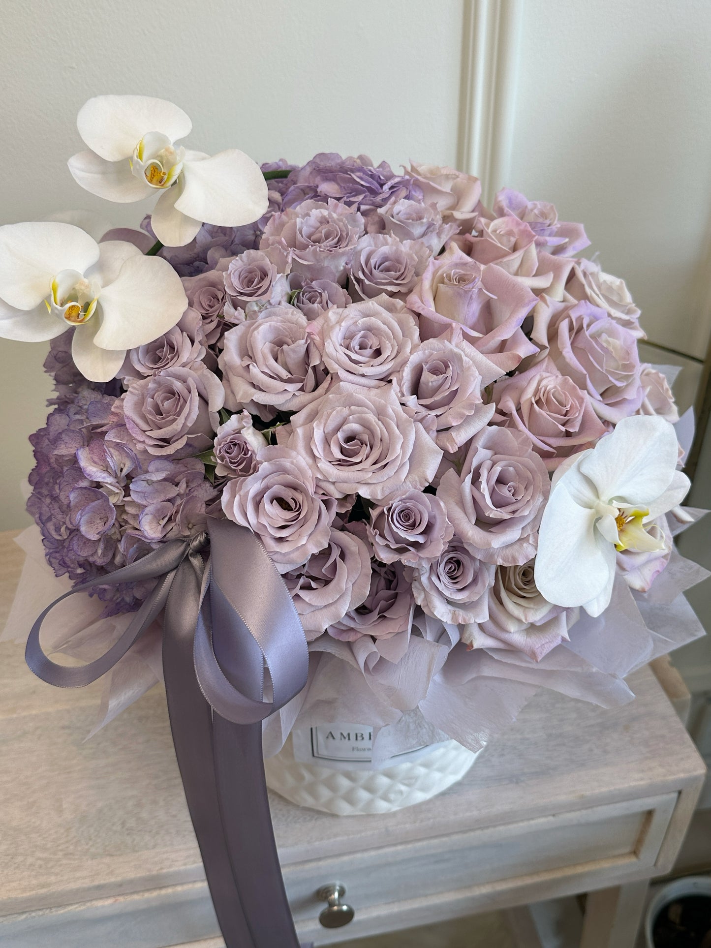 AFS Purple Passion Lux Hat Box
