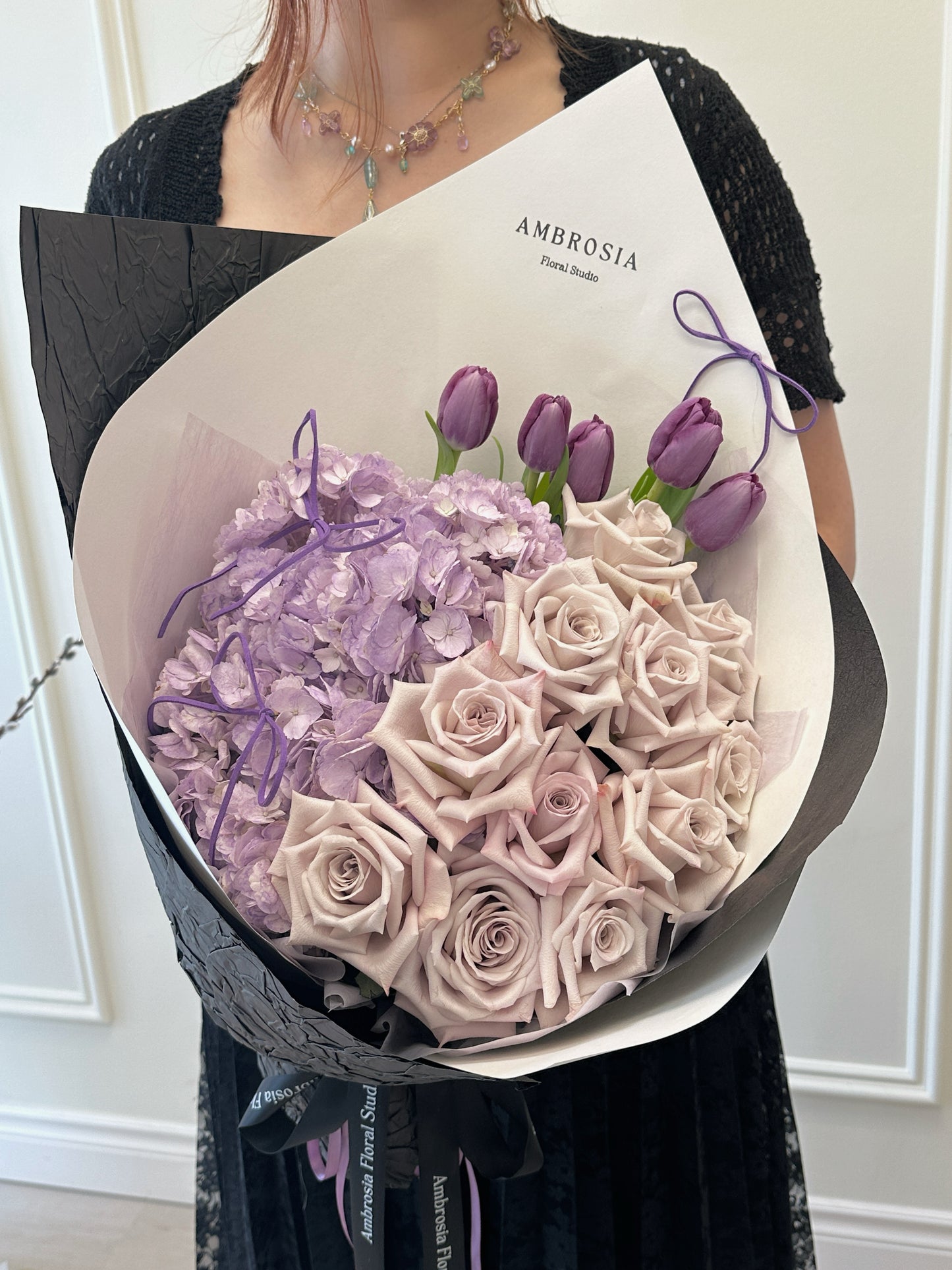 Amethyst Purple Menta Dreamy Bouquet