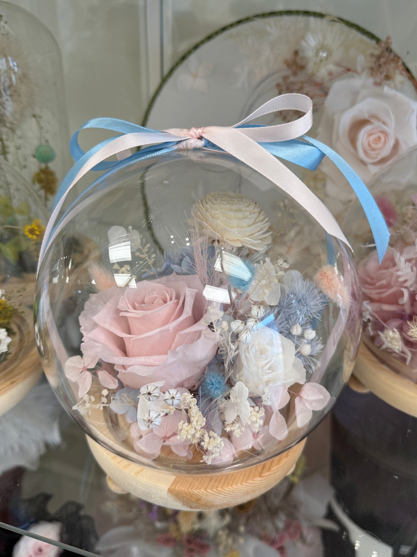 Enchanted Radiance- Cotton Candy Pink and Blue
