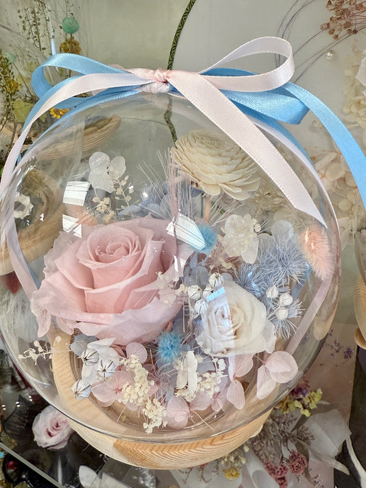 Enchanted Radiance- Cotton Candy Pink and Blue