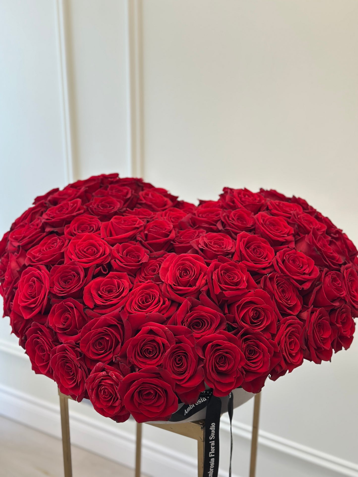 All My Love 99/199 Red Rose in Hat Box