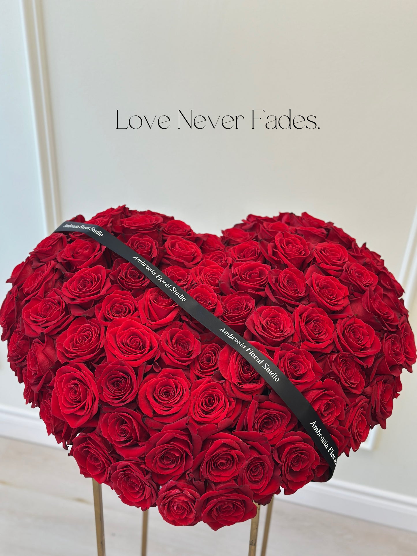 All My Love 99/199 Red Rose in Hat Box