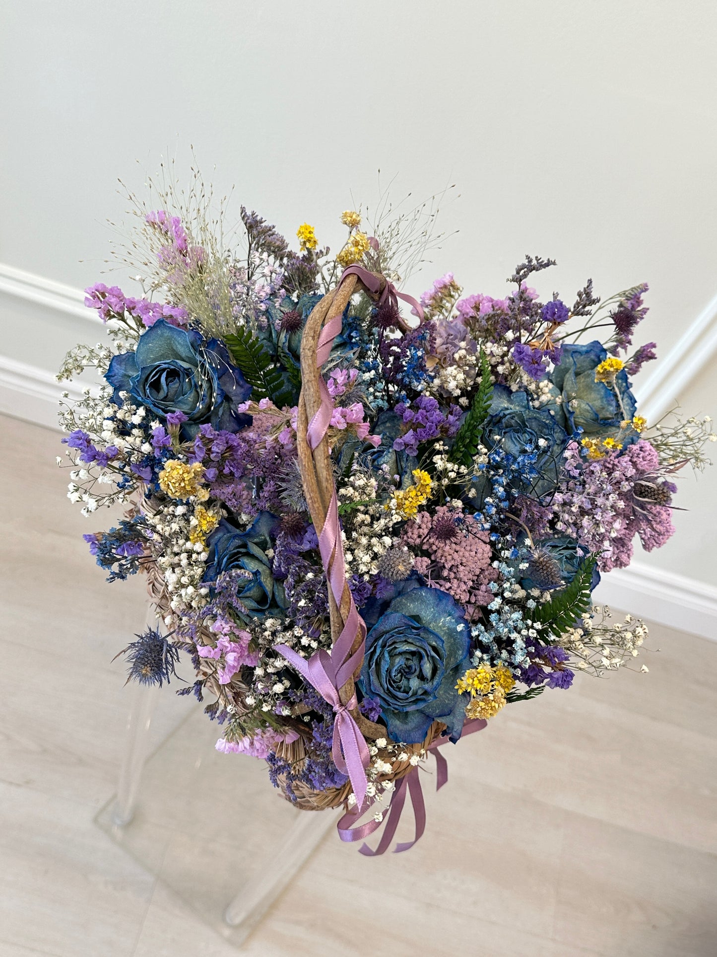 Lavender Valley Love Basket