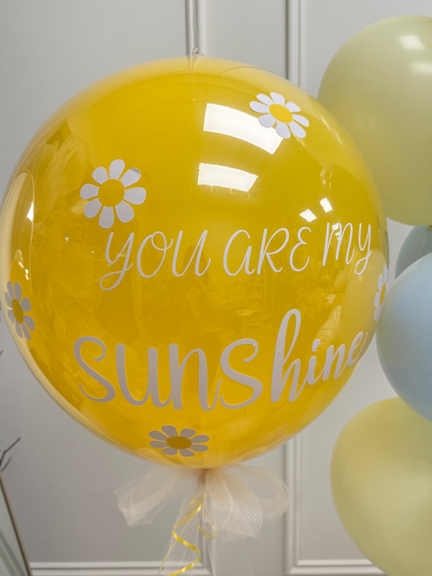 Teddy Sunshine Helium Balloon Set