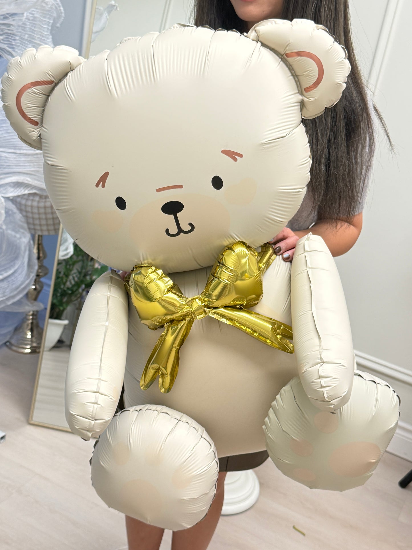 Teddy Sunshine Helium Balloon Set