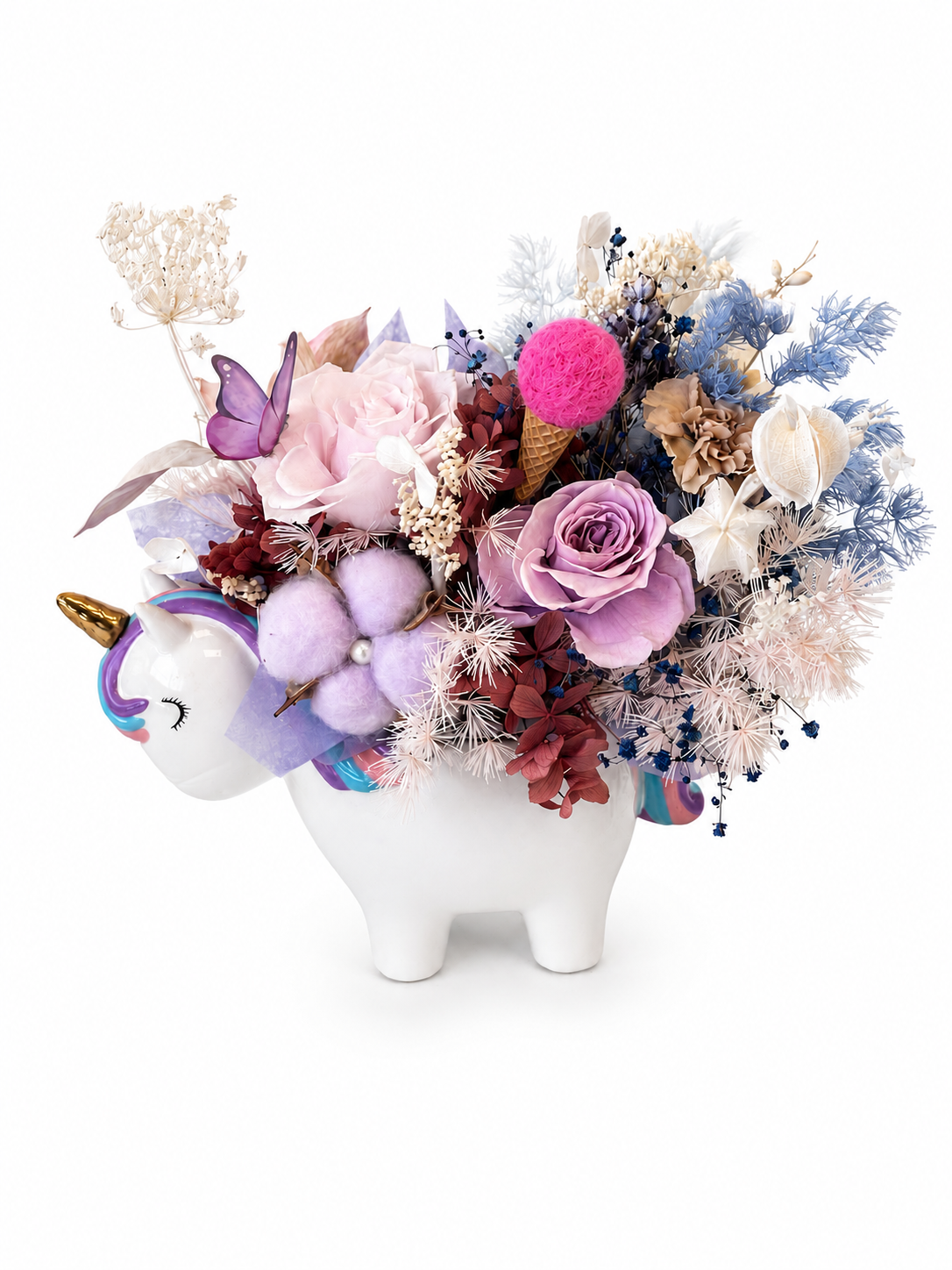 Little Dreamer — New Baby Preserved Flower Arrangement