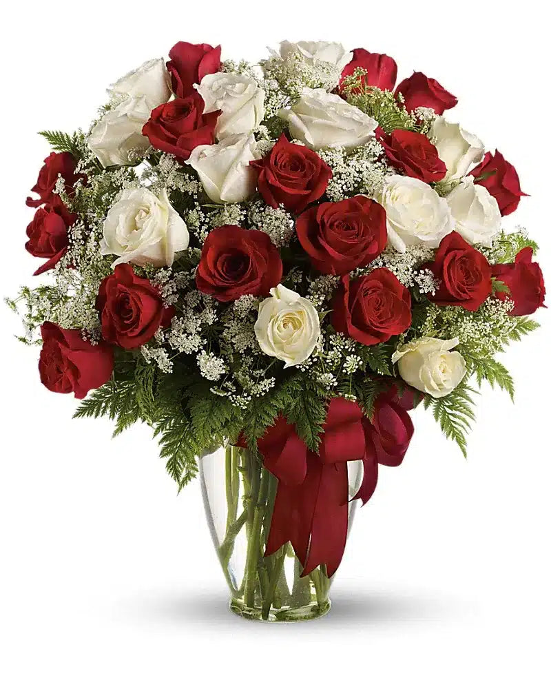 Love's Divine Bouquet - Long Stemmed Roses
