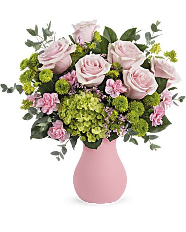 Teleflora’sBreezyPinkBouquetDX