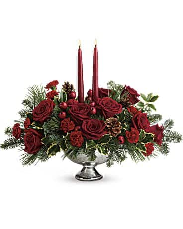 Teleflora’sShiningBrightCenterpiecePM