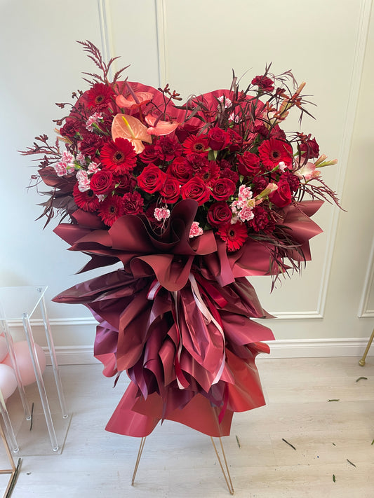 Grand Opening -Big Red Bloom