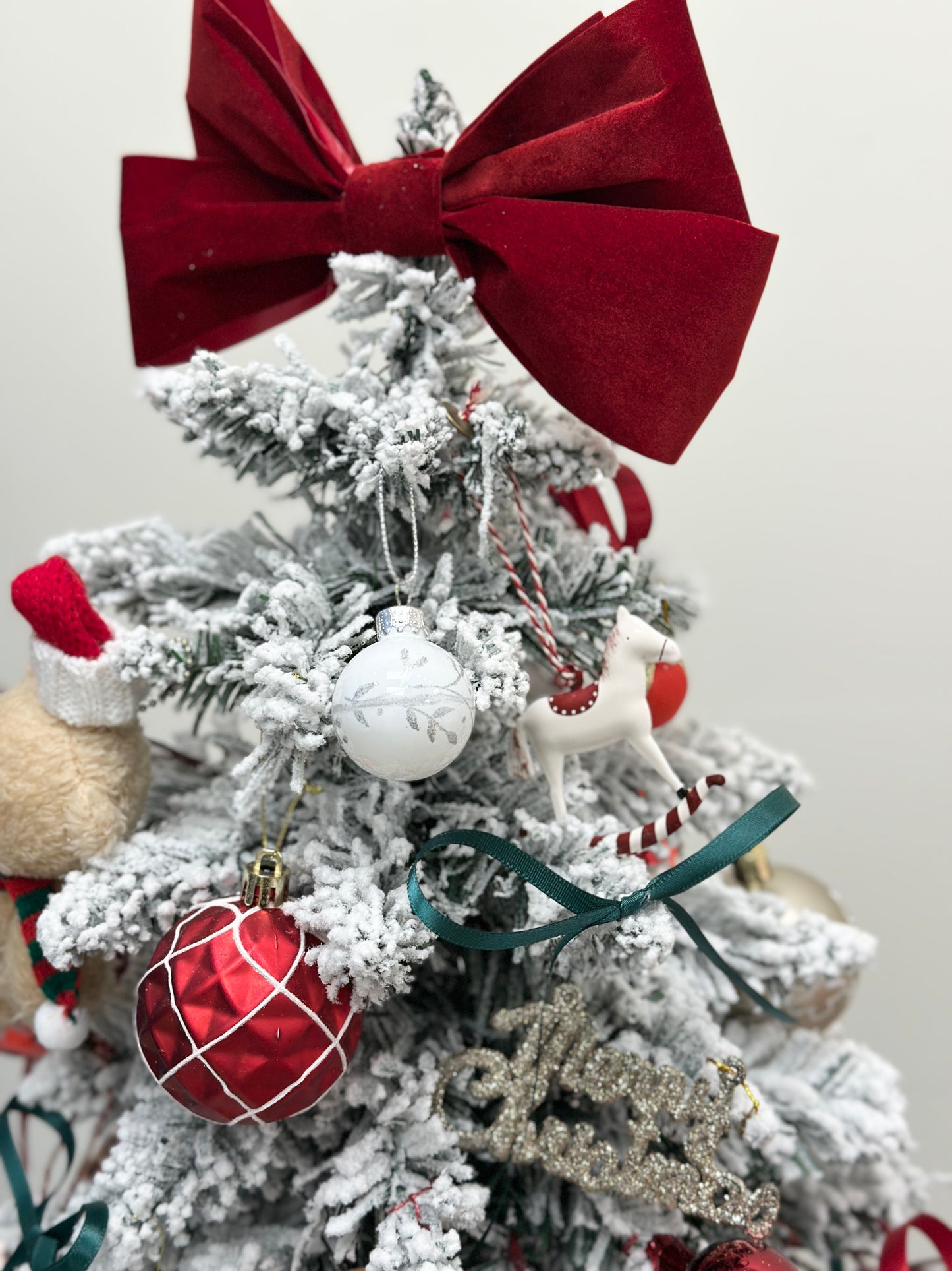 Tabletop Christmas Tree 20Inch - Red