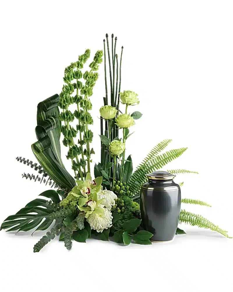 Photo & Urn Flower