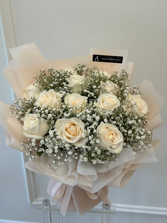 Elegant Promise Rose Bouquet