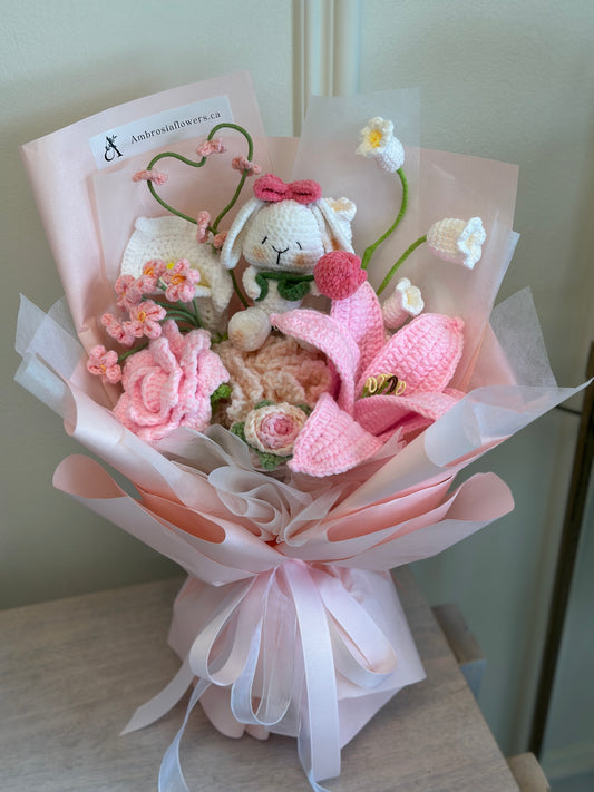 AFS Crochet Bouquet - Pink