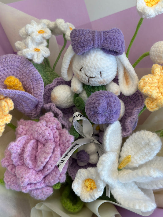 AFS Crochet Bouquet - Purple