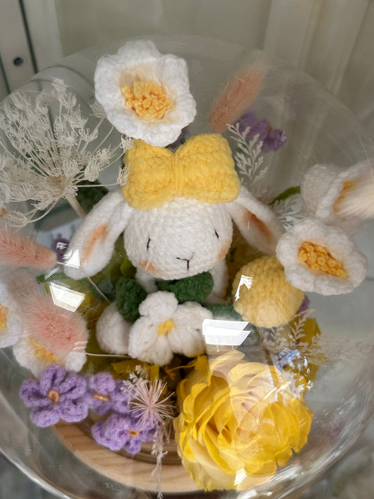 Crochet Sunny Bunny Bloom Dome