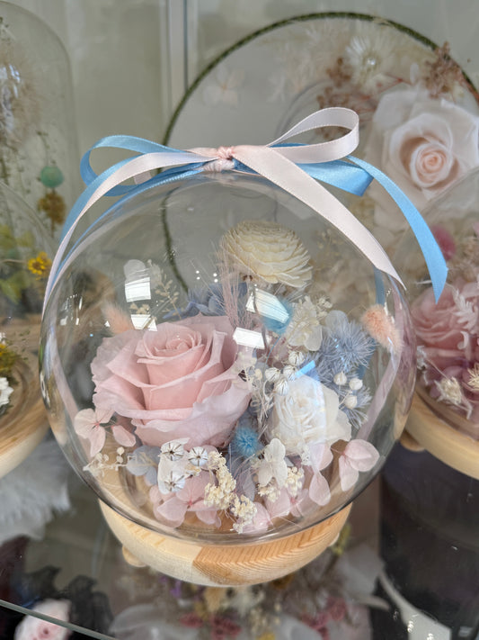 Enchanted Radiance- Cotton Candy Pink and Blue