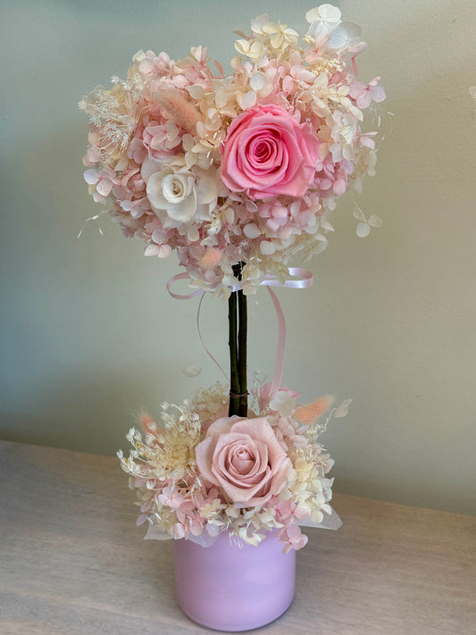 A Sweet Heart Blossom Preserved Flower Tree