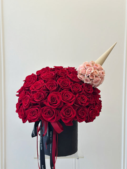 A Rose Ice Cream Fantasy