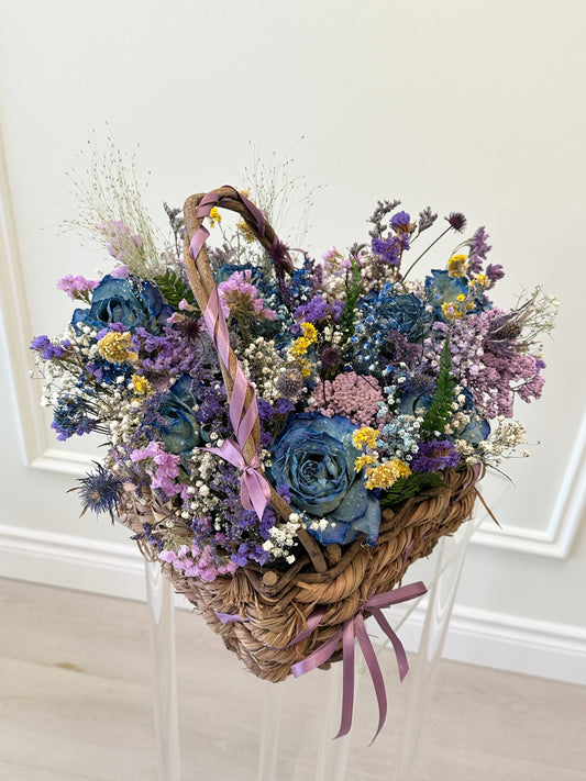 Lavender Valley Love Basket