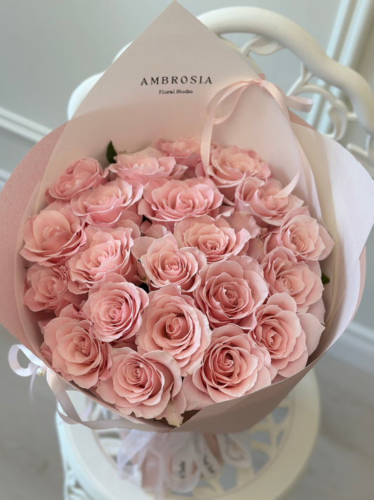 Pink Cloud Rose Bouquet