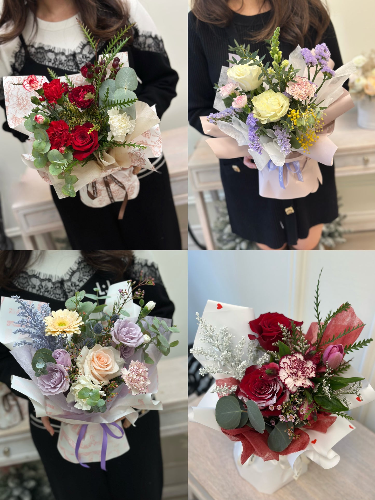 1AFS Holiday Surprise Mini Bouquet