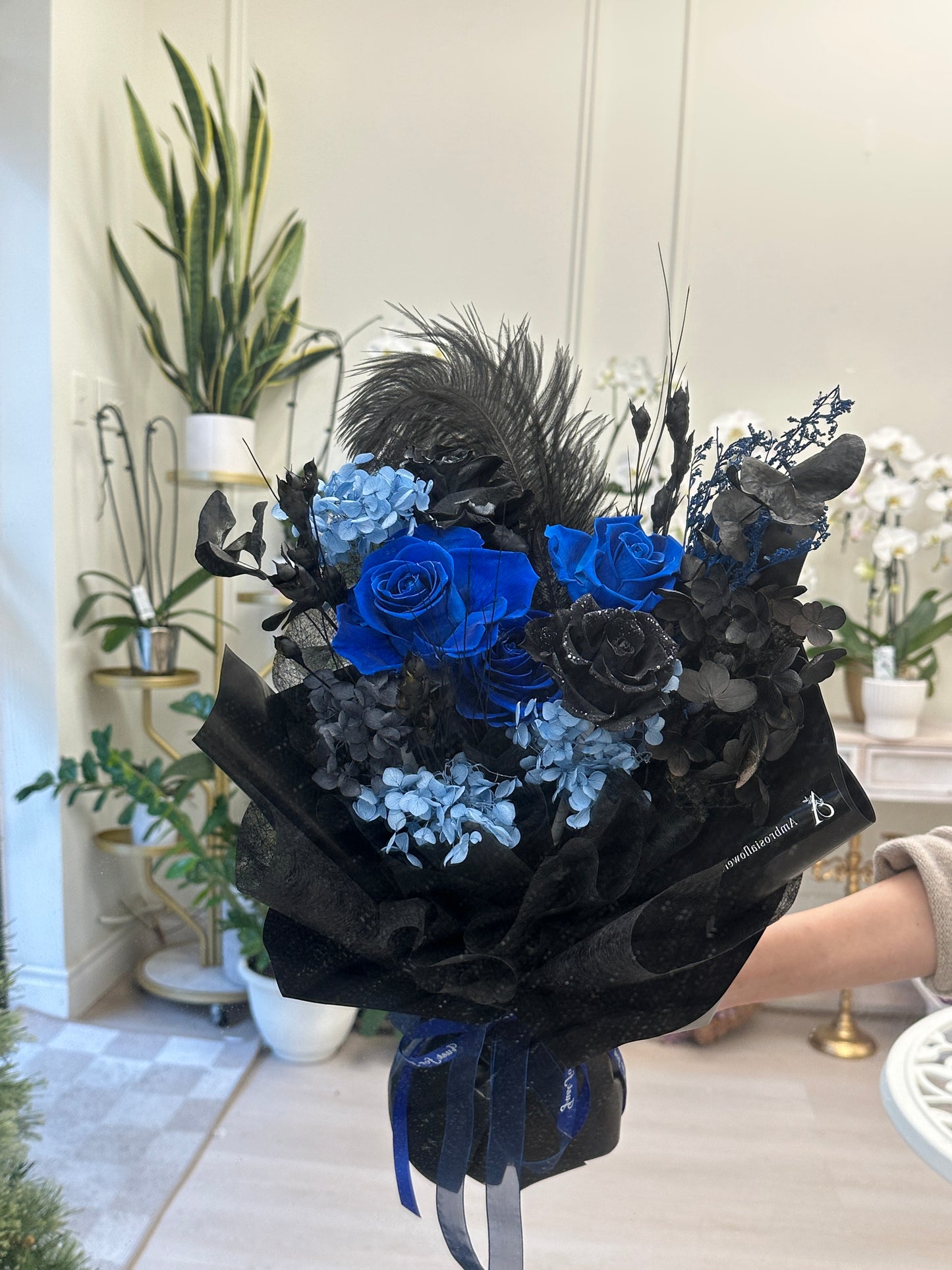 Midnight Royal Preserved Bouquet