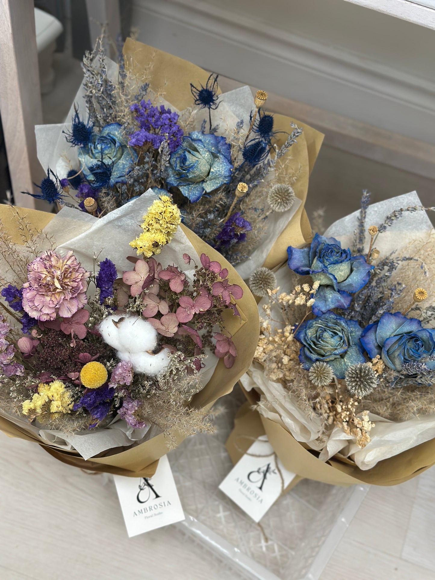 AFS Assorted Dried Flower Bouquet