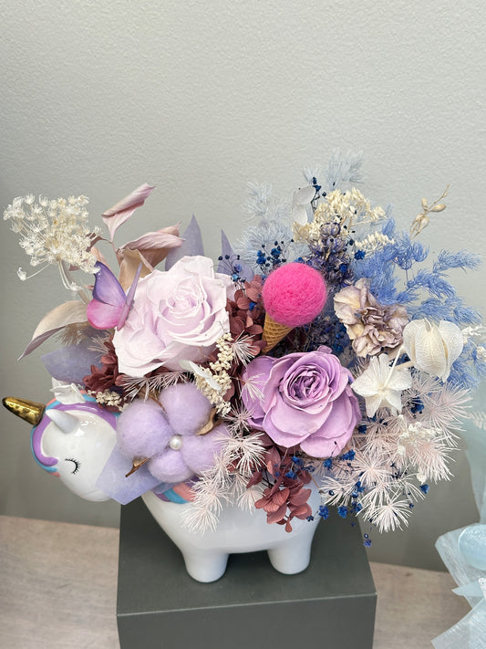 Little Dreamer — New Baby Preserved Flower Arrangement
