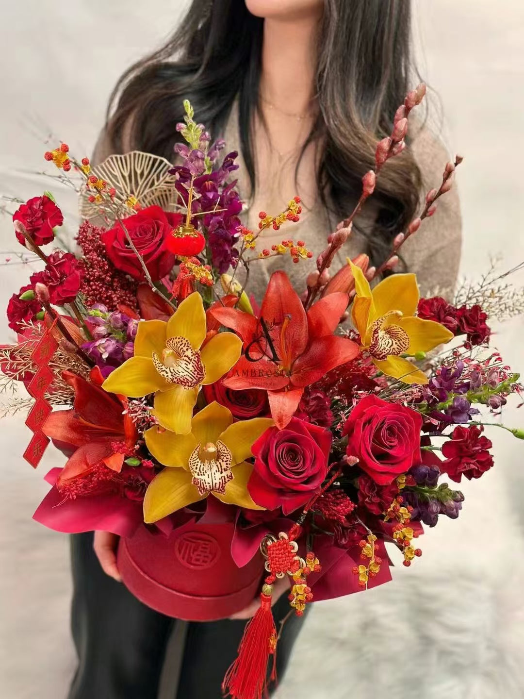 CNY Blossoming Fortune Box