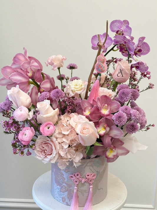 2026 Orchid Prosperity CNY Flower Box