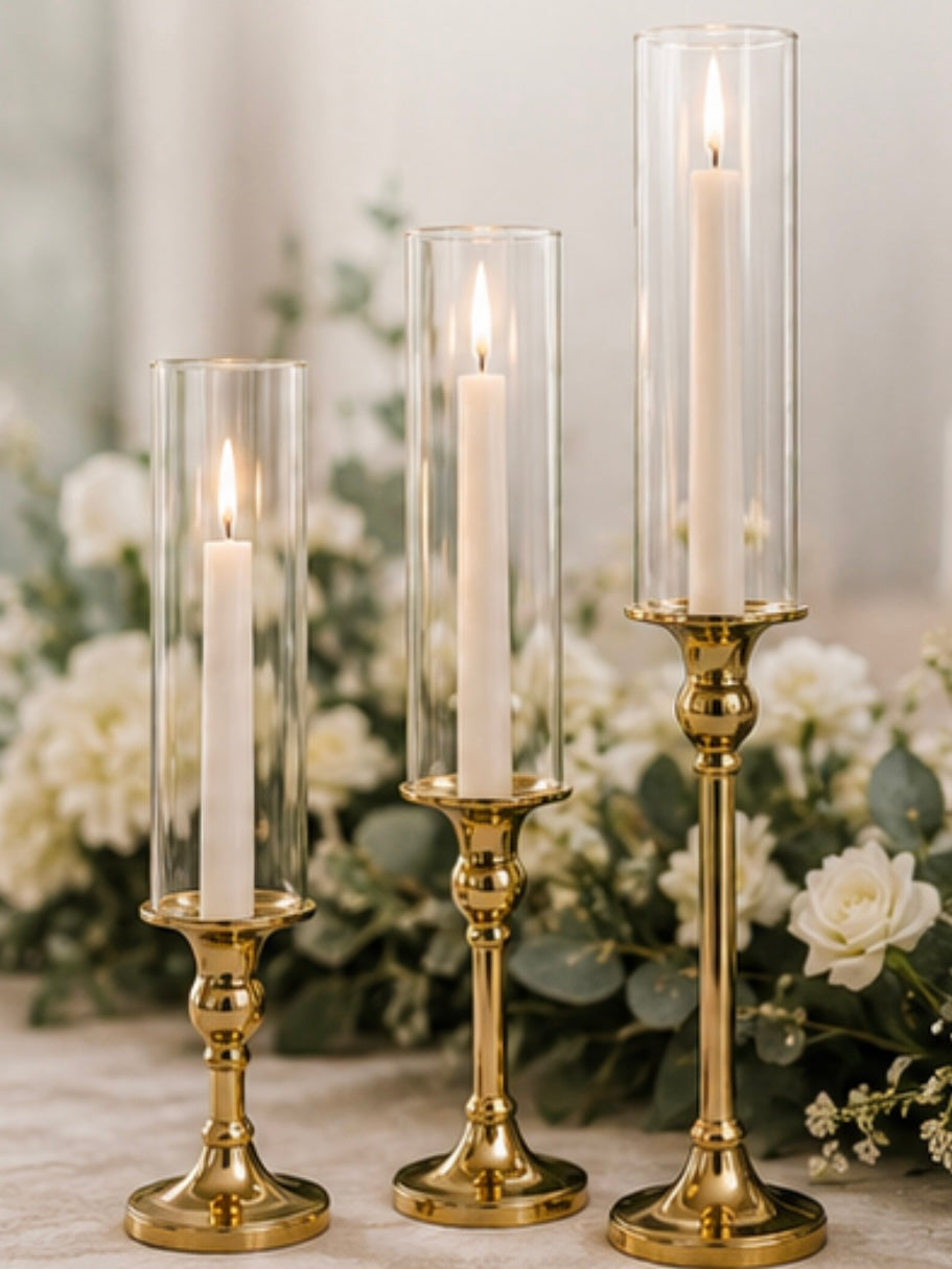 Gold Candle Holder Collection