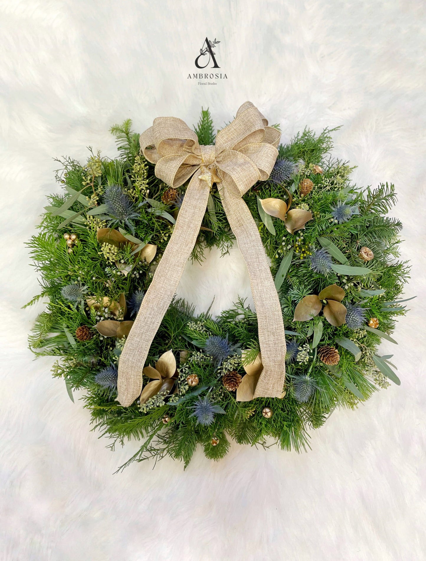 Elegant Ever Green Splendor Wreath 95