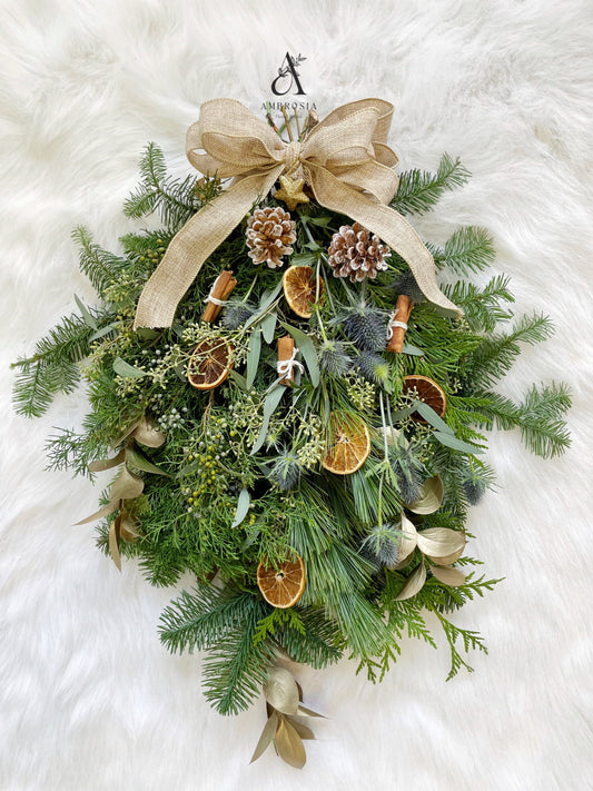 Holiday Citrus And Spice Door Hanger 65