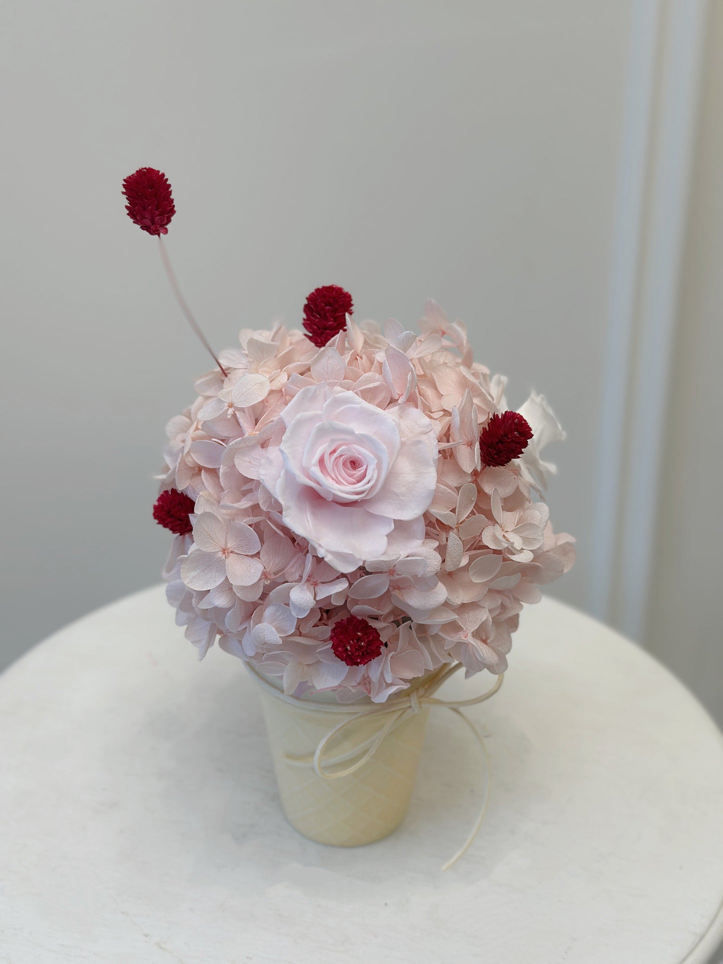 A Rosé Gelato Dream Preserved Flower