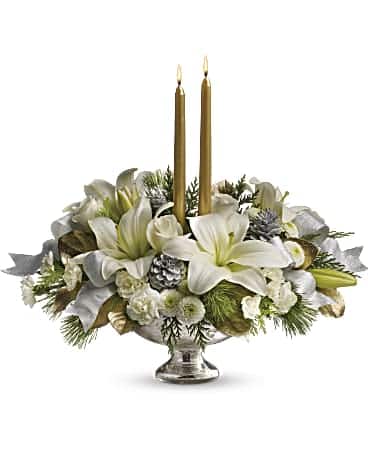 Silver & Gold Centerpiece