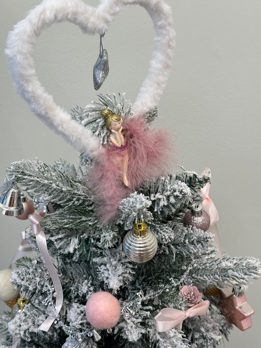 2025 Tabletop Christmas Tree 20Inch - Pink Dream