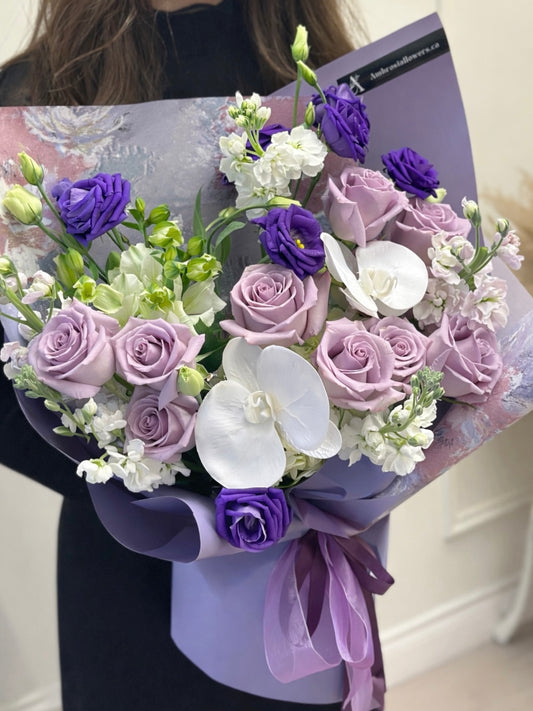 2026 Lavender Grace Flower Bouquet