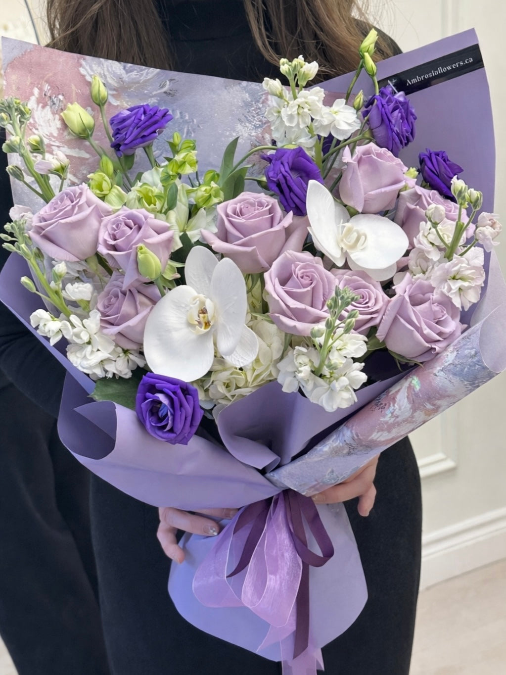 2026 Lavender Grace Flower Bouquet