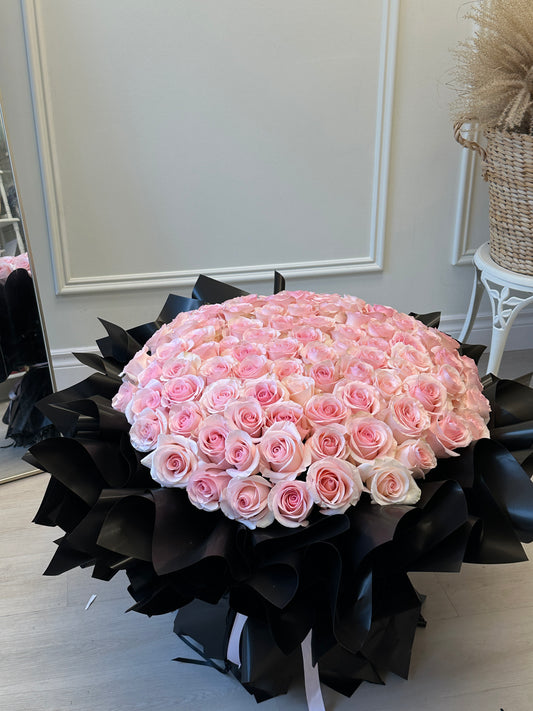 99 PInk Rose The Ultimate Love Bouquet