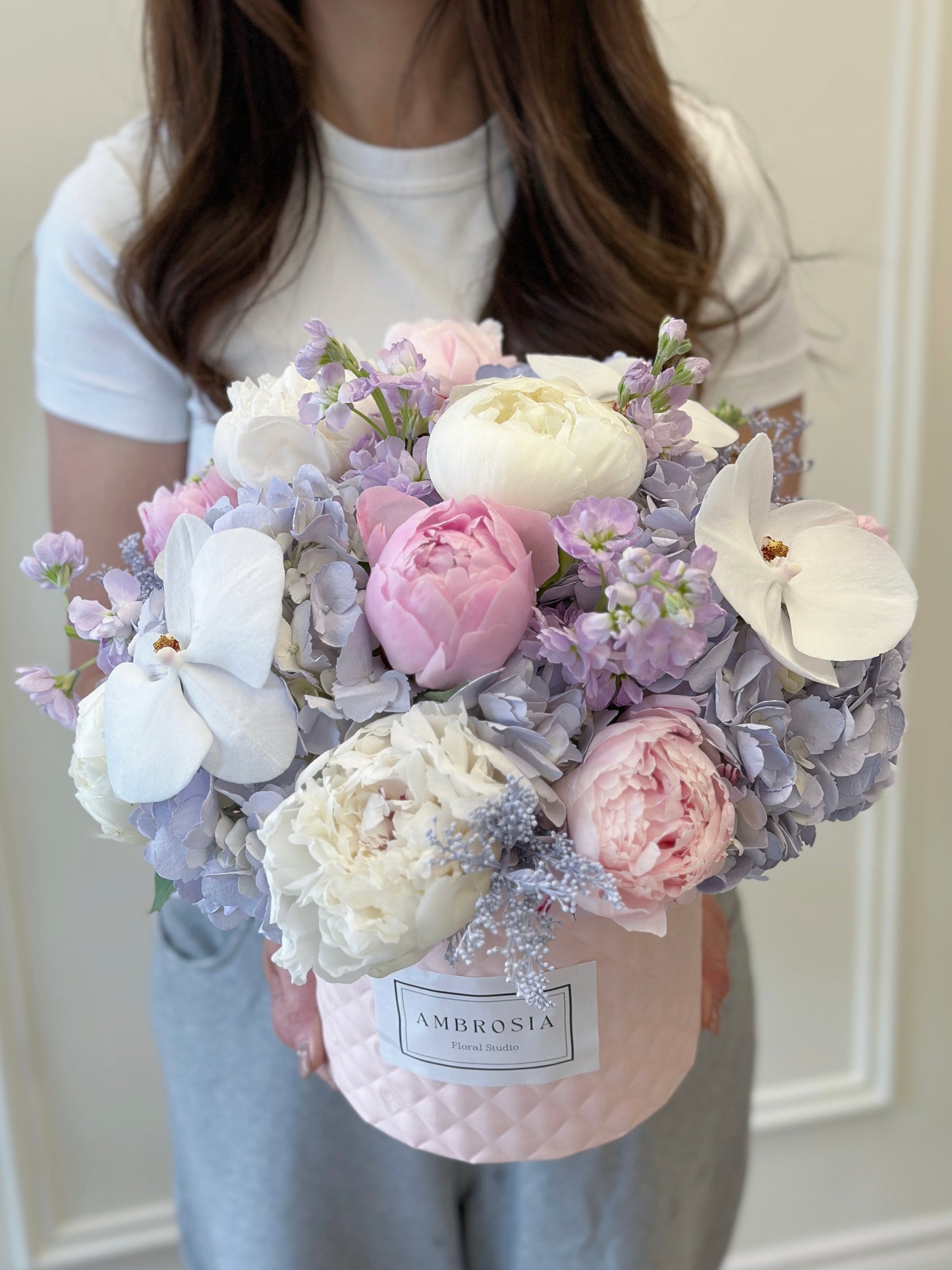 Peony Perfection Hat Bx