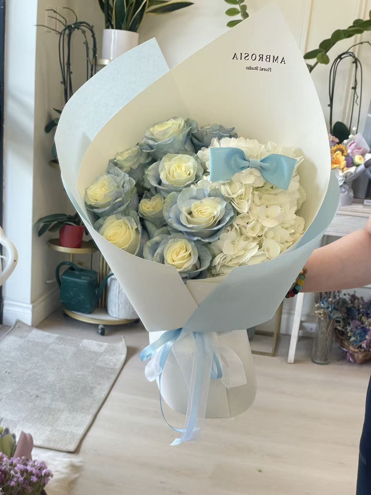 Pastel Cloud Rose Bouquet