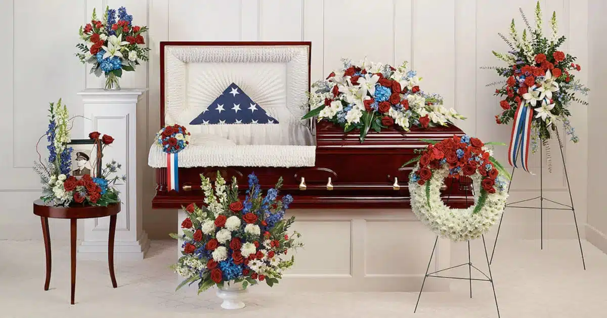 Distinguished Service Funeral Flower Collection