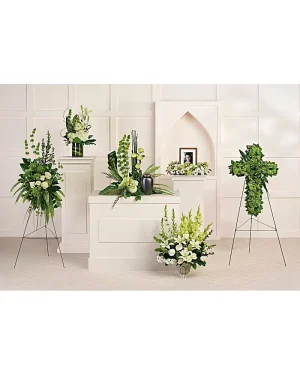 TELEFLORA'S TRANQUIL PEACE COLLECTION